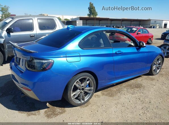 WBA1J7C56GV360286 2016 BMW M2 Blue Trasero derecho