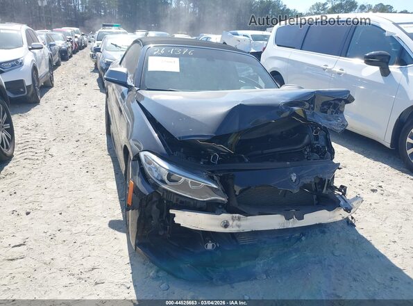 WBA1M1C59GV394159 2016 BMW M2 Black Передня права чверть