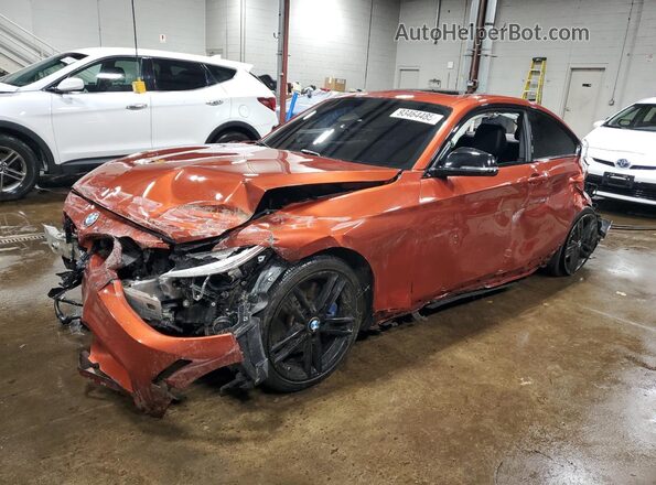 WBA2J5C52JVC07259 2018 BMW M2 Orange Front left
