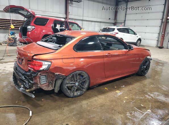 WBA2J5C52JVC07259 2018 BMW M2 Orange Rear right