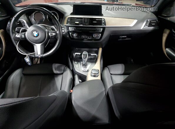 WBA2J5C52JVC07259 2018 BMW M2 Orange Dashboard view