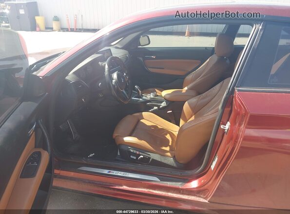WBA2J5C58JVC07248 2018 BMW M2 Orange წინა სალონის ხედი