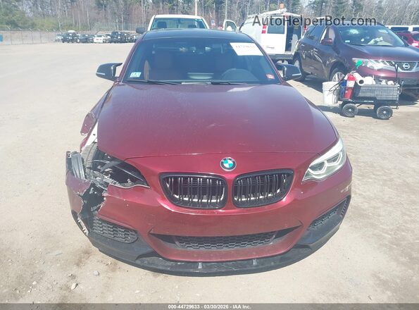 WBA2J5C58JVC07248 2018 BMW M2 Orange წინა ხედი