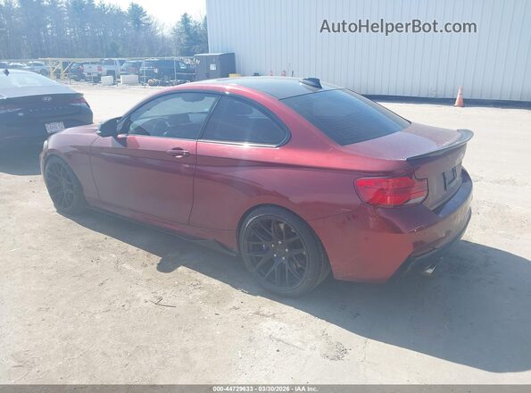 WBA2J5C58JVC07248 2018 BMW M2 Orange უკანა მარცხენა
