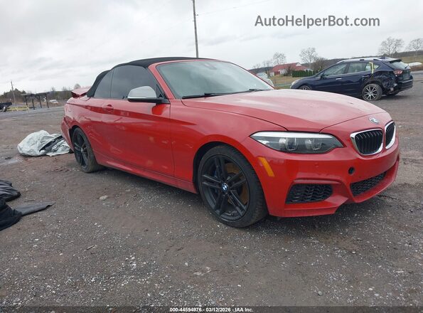 WBA2N1C56JVC27785 2018 BMW M2 Красный Передняя правая четверть