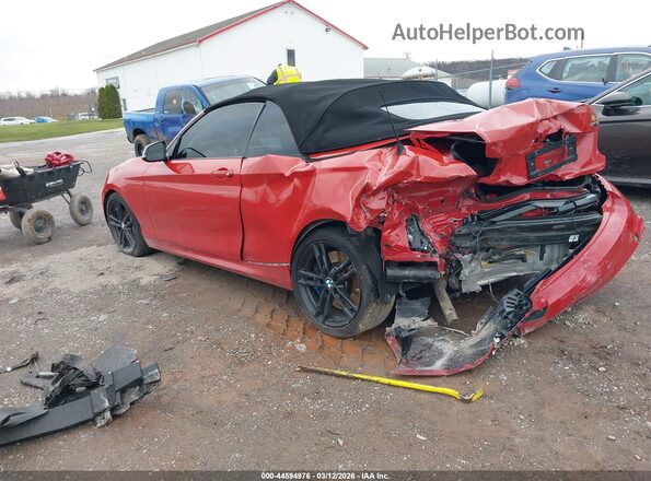 WBA2N1C56JVC27785 2018 BMW M2 Красный Задняя левая четверть