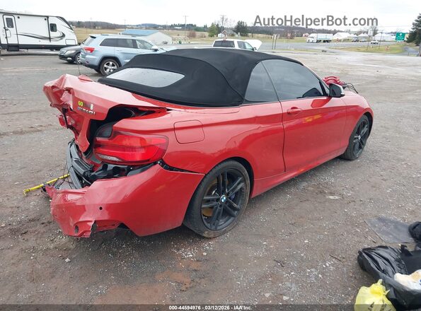 WBA2N1C56JVC27785 2018 BMW M2 Красный Задняя правая четверть