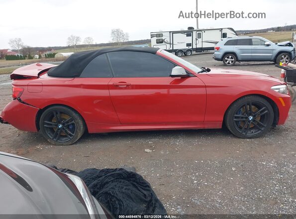 WBA2N1C56JVC27785 2018 BMW M2 Красный Вид задней части салона