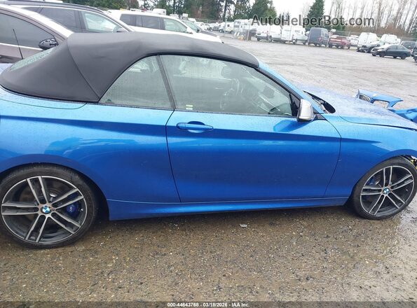 WBA2N3C57JVC29296 2018 BMW M2 Blue Սալոնի 360 աստիճան տեսք