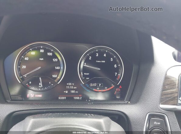 WBA2N3C57JVC29296 2018 BMW M2 Blue Հետևի նստատեղերի տեսք