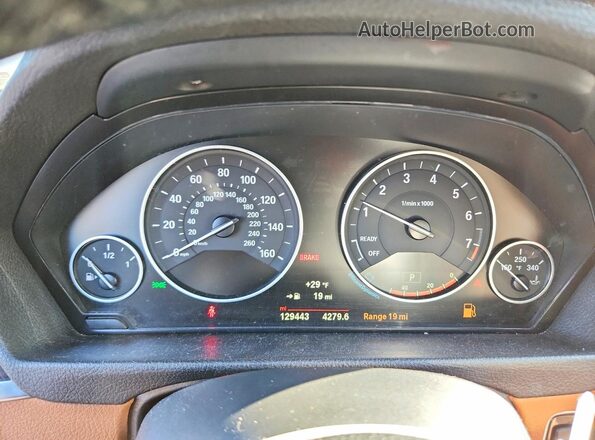 WBA3X9C5XGD869239 2016 BMW OTHER White Vista del cuadro de instrumentos