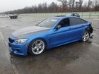 2017 Bmw 430i Gran Coupe Синий vin: WBA4F7C36HG789110