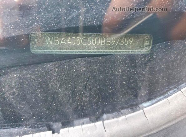WBA4J3C50JBB97359 2018 BMW OTHER Черный Вид подкапотного пространства
