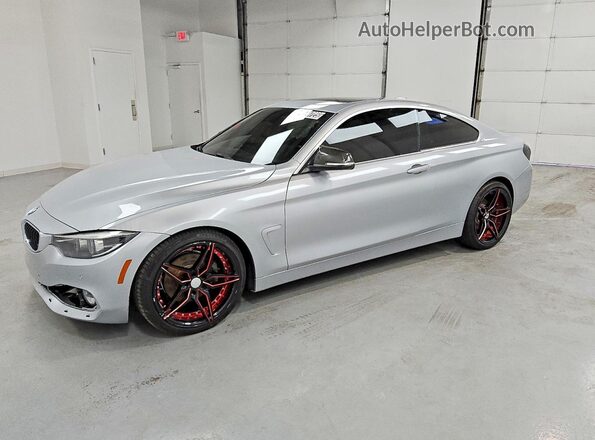 WBA4W3C51KAF92353 2019 BMW OTHER Silver წინა მარცხენა ხედი სამი მეოთხედიდან