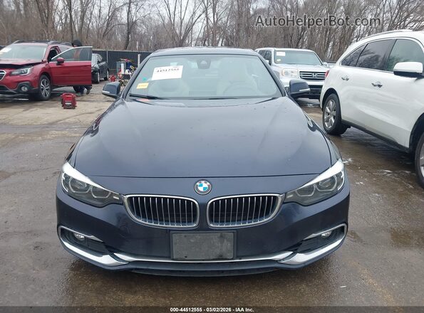 WBA4Z3C52JEC57875 2018 BMW OTHER Dark Blue Widok zestawu wskaźników