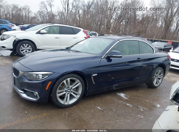 WBA4Z3C52JEC57875 2018 BMW OTHER Dark Blue Widok wnętrza 360 stopni