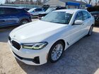 2021 Bmw 530 I White vin: WBA53BH02MCF60572
