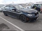 2022 Bmw 530 I Черный vin: WBA53BH05NWX58270