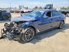 2021 Bmw 540 I Blue vin: WBA53BJ01MWX32872