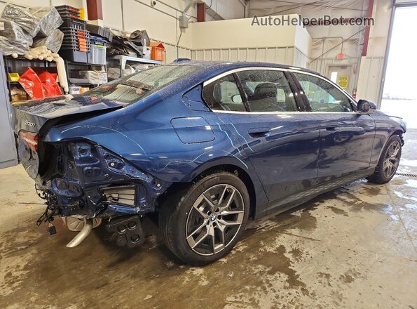 WBA53FJ00TCW74101 2026 BMW OTHER Синий Задняя правая четверть