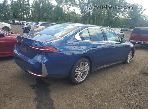 WBA53FJ05RCS99539 2024 BMW 5 SERIES Blue Tył prawy