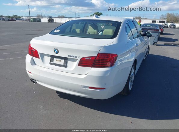 WBA5A5C57GD527217 2016 BMW 5 SERIES Белый Задняя правая четверть