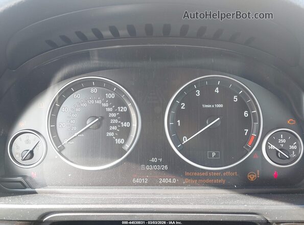 WBA5A5C57GD527217 2016 BMW 5 SERIES Белый Вид задних сидений