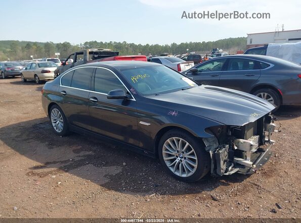 WBA5A5C59GD526229 2016 BMW 5 SERIES Black Przód prawy