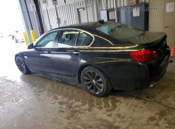 WBA5A7C57GG147854 2016 BMW 5 SERIES Черный Задняя левая четверть