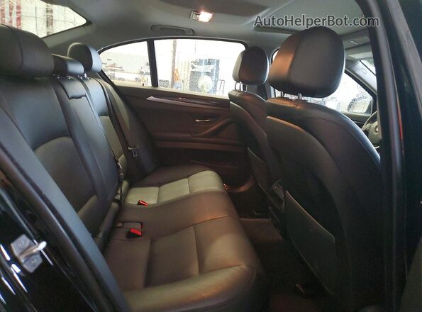 WBA5A7C57GG147854 2016 BMW 5 SERIES Черный Вид задних сидений