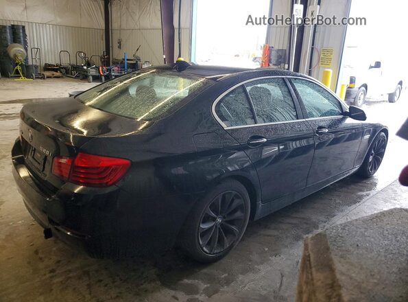 WBA5A7C57GG147854 2016 BMW 5 SERIES Черный Задняя правая четверть