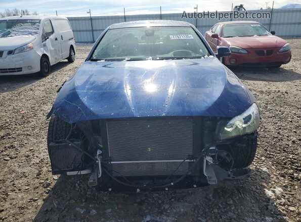 WBA5B3C55GG259056 2016 BMW 5 SERIES Синий Вид спереди