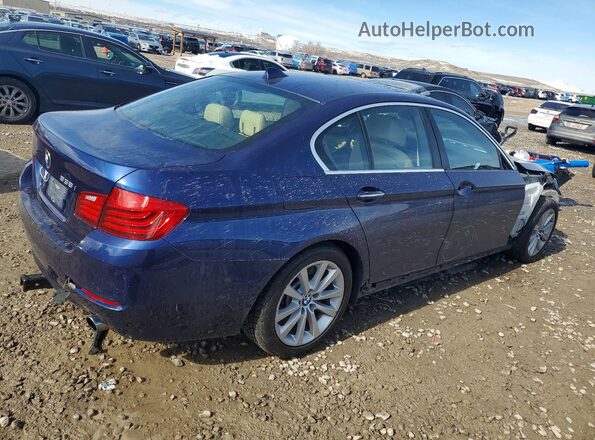 WBA5B3C55GG259056 2016 BMW 5 SERIES Синий Задняя правая четверть