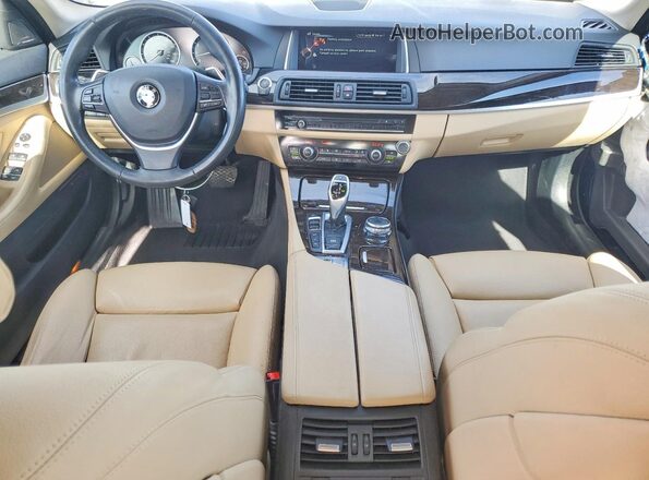 WBA5B3C55GG259056 2016 BMW 5 SERIES Синий Вид панели приборов