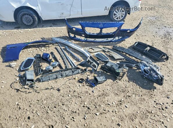 WBA5B3C55GG259056 2016 BMW 5 SERIES Синий Вид подкапотного пространства