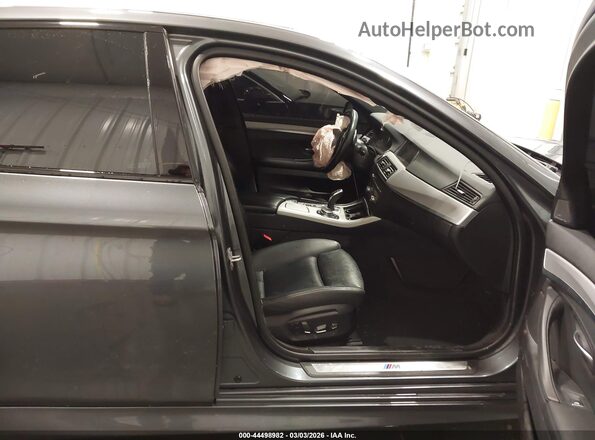 WBA5B3C59GG258444 2016 BMW 5 SERIES Gray Вид салону спереду
