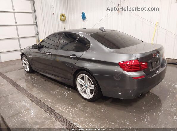 WBA5B3C59GG258444 2016 BMW 5 SERIES Gray Задня ліва чверть