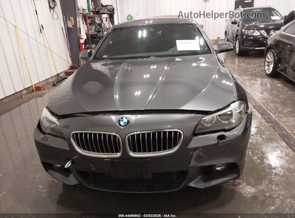 WBA5B3C59GG258444 2016 BMW 5 SERIES Gray Вид щитка приладів