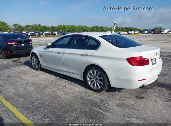 WBA5B3C59GG260162 2016 BMW 5 SERIES Белый Задняя левая четверть