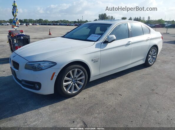 WBA5B3C59GG260162 2016 BMW 5 SERIES Белый Передняя левая четверть