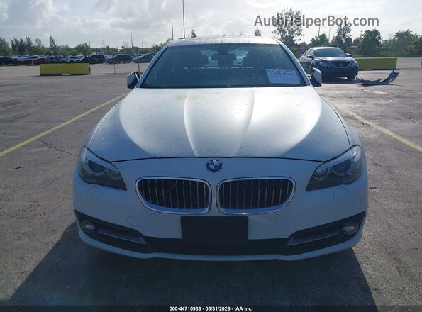 WBA5B3C59GG260162 2016 BMW 5 SERIES Белый Вид щитка приборов