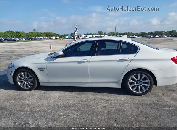 WBA5B3C59GG260162 2016 BMW 5 SERIES Белый Панорамный вид салона 360°