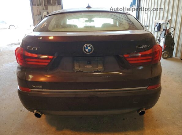 WBA5M4C54GD186568 2016 BMW 5 SERIES Темно-бордовый Вид сзади