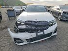 2019 Bmw 330i White vin: WBA5R1C51KFH16009