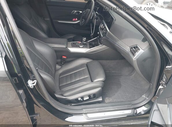 WBA5U7C04LA232255 2020 BMW M3 Черный Вид салона спереди