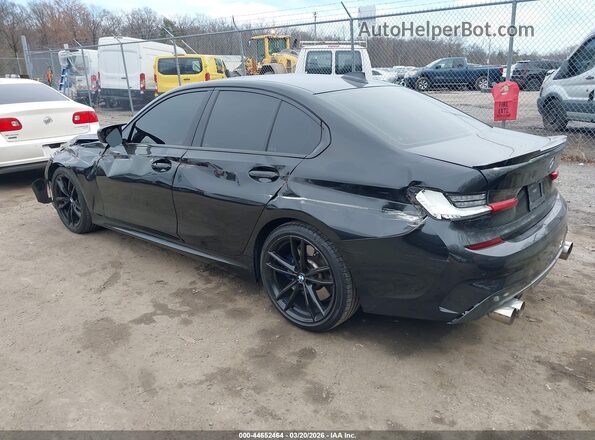 WBA5U7C04LA232255 2020 BMW M3 Черный Задняя левая четверть