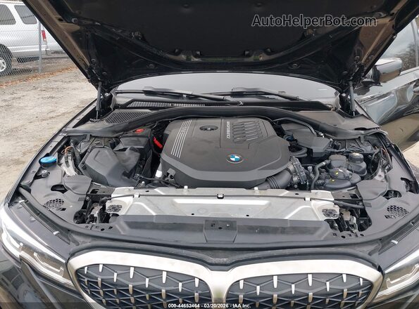 WBA5U7C04LA232255 2020 BMW M3 Черный Вид сзади