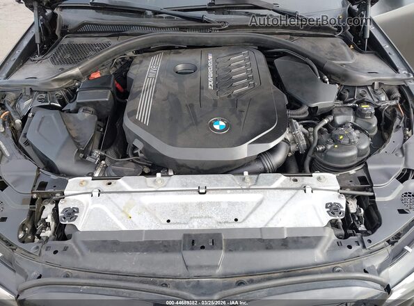 WBA5U9C01LFH14344 2020 BMW M3 Black Вид ззаду