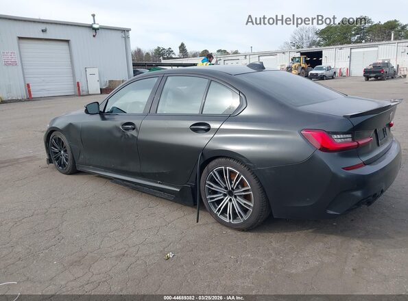 WBA5U9C01LFH14344 2020 BMW M3 Black Задня ліва чверть
