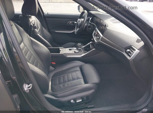 WBA5U9C01LFH14344 2020 BMW M3 Black Вид салону спереду